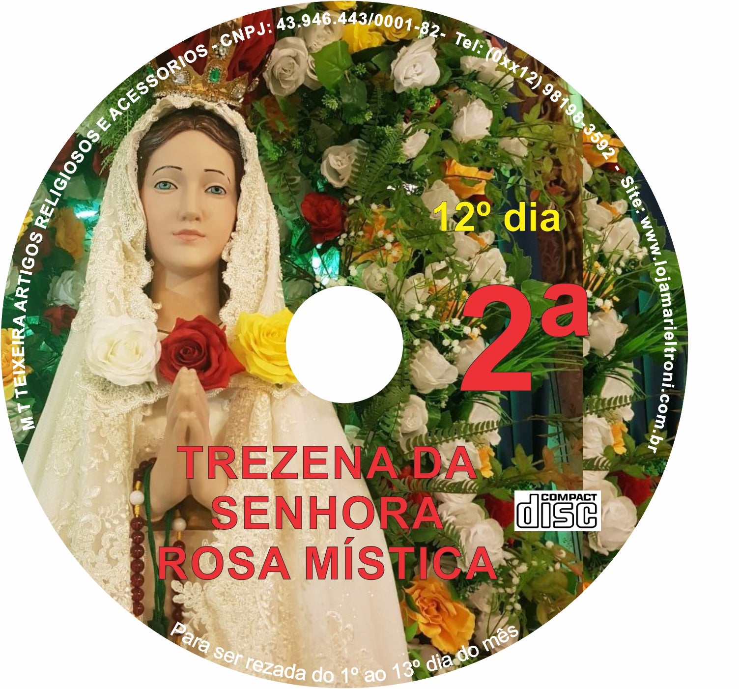 CD Trezena Rosa Mística 2 CD Trezena Rosa Mística 2
